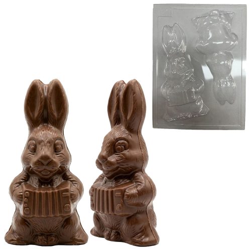 Molde Placa Conejo con Acordeon