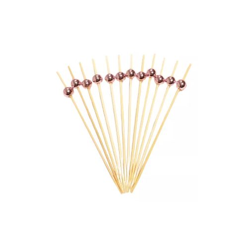 Pinche Perla Rosa Gold 12 cm x50 Unidades