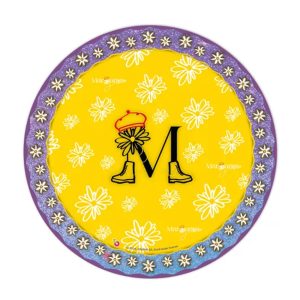 Plato Polipapel Margarita x8 Unidades - Oficial