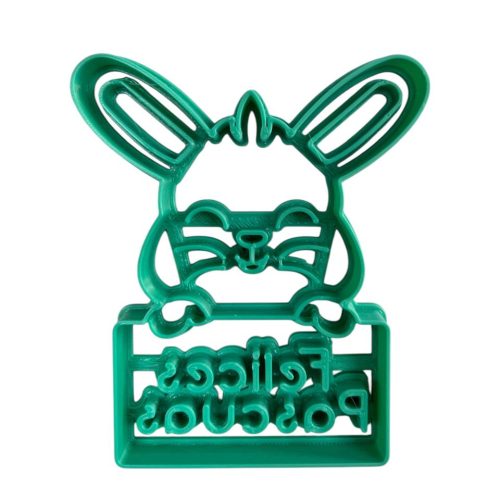 Cortante Marcador Conejo Felices Pascua
