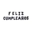 Globo Inflable Frase FELIZ CUMPLEAÑOS Color Negro Para Aire