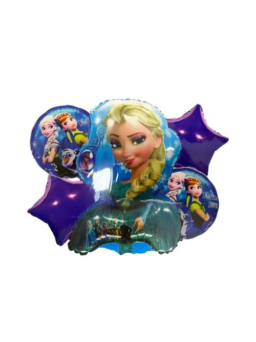 Set de Globos Metalizados Frozen 5 Piezas