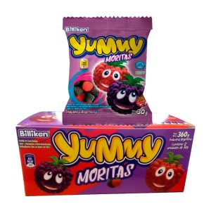 Caja Gomitas Yummy Moritas 30gr x12u
