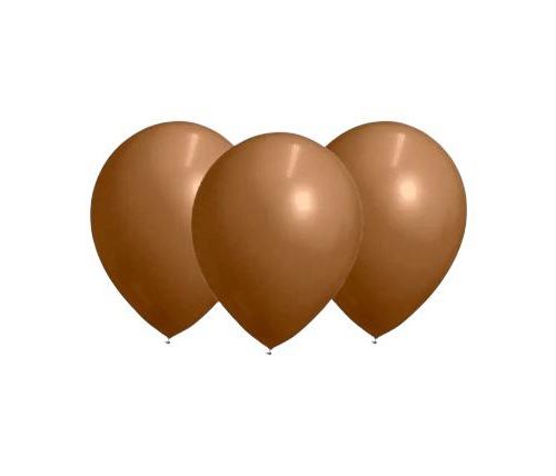 Globo Globby Liso Decorador 12 Pulgadas Dulce De Leche x25u