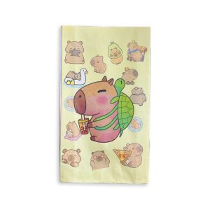 Bolsa Papel Capibara 12 x 7 Cm X 24cm x10 Unidades