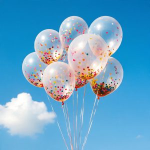 Globos con Confetti