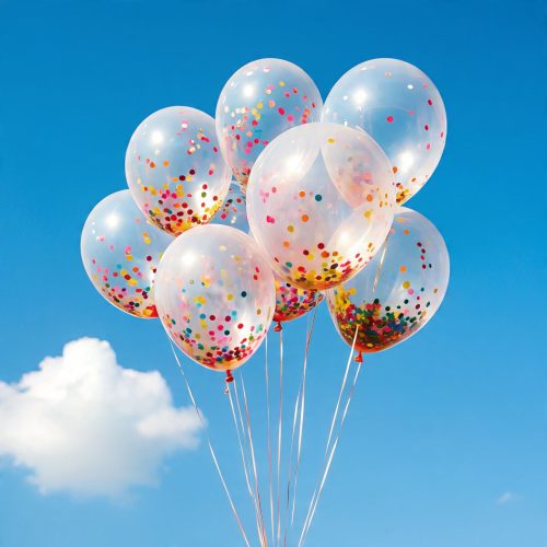 Globos con Confetti