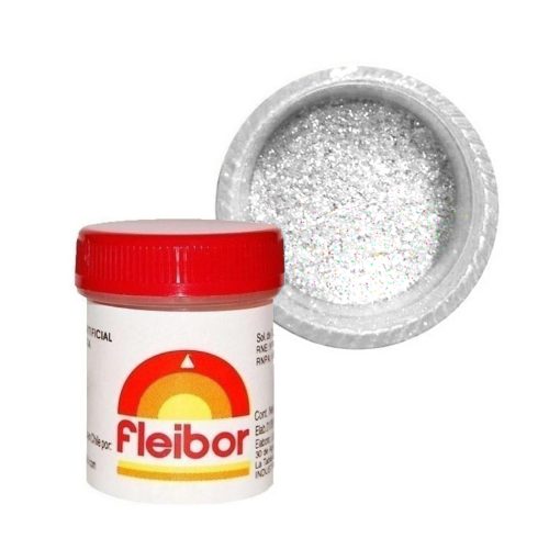 Glitter Volatil Blanco Tornasol FLEIBOR 2gr