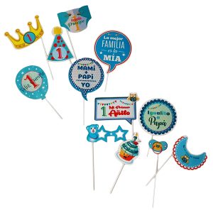 Photo Props MI PRIMER AÑITO NENE X 12 Unidades CARTON