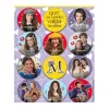 Stickers Autoadhesivos Margarita x24 Unidades Licencia Oficial