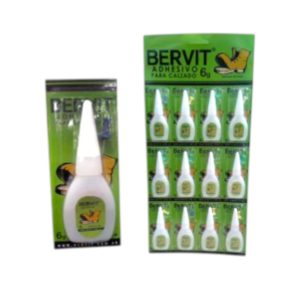 Adhesivo Para Calzado Bervit 6gr