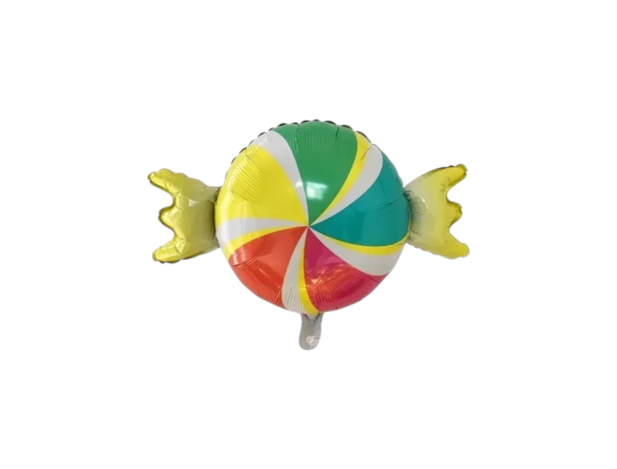 Globo Metalizado Forma Golosina de Caramelo x1