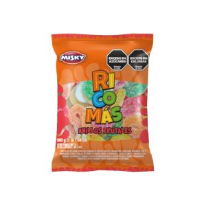 Gomitas MISKY Anillos Frutales Masticables RICOMAS x500g