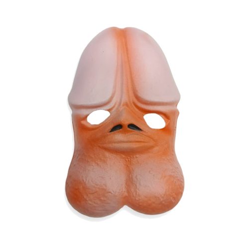Mascara de Plastico Pene x1 Unidad