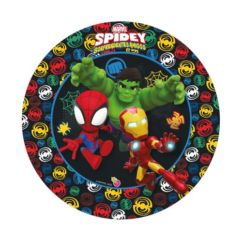 Plato Polipapel SPIDEY X 8 Unidades - Oficial