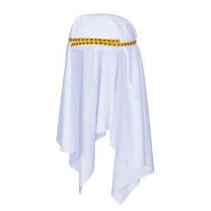 Gorro Qatarí Blanco x1u