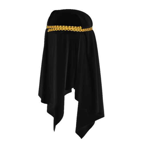 Gorro Qatarí Negro x1u