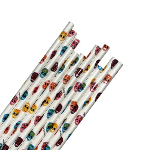 Sorbete Polipapel Halloween Calaca x24 Unidades