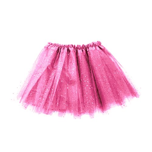 Pollera Tutú con Tul Color ROSA ADULTOS