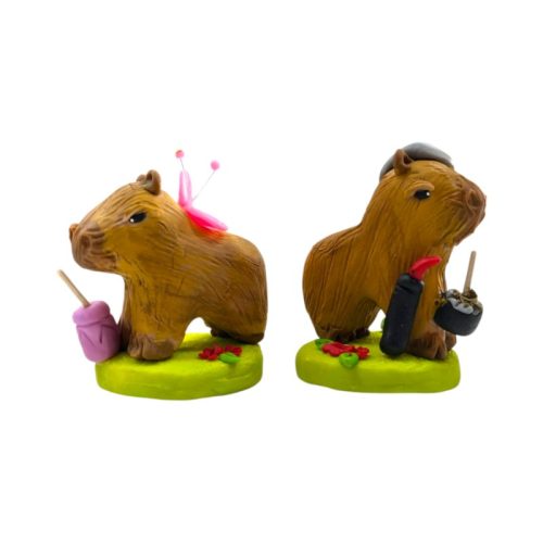 Adorno de Porcelana Capibara