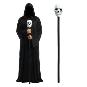 Baston con Calavera Plastico 80cm