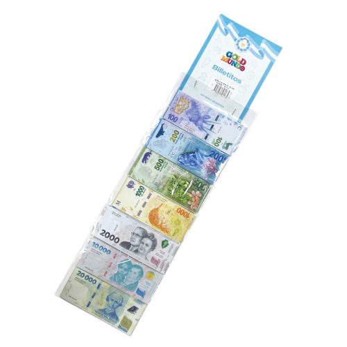 Billetes Chicos Didácticos Argentina x70 Unidades
