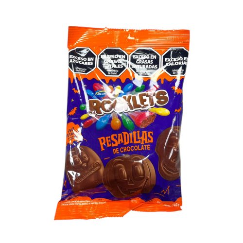 Bolsa Rocklets Pesadillas de Chocolate x140g