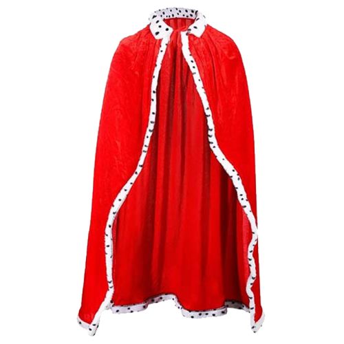 Capa de Rey Roja Talle Unico