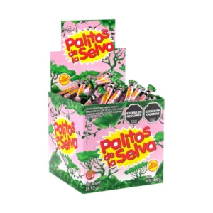 Caja Caramelo PALITO DE LA SELVA 480 Grs