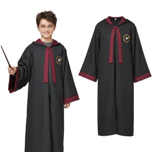 Capa Tunica Mago Harry Potter Talle Único Adulto