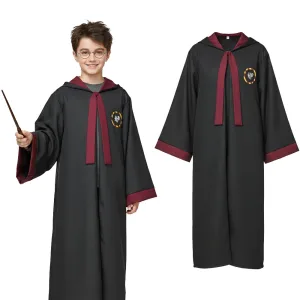 Capa Tunica Mago Harry Potter Talle Único Adulto
