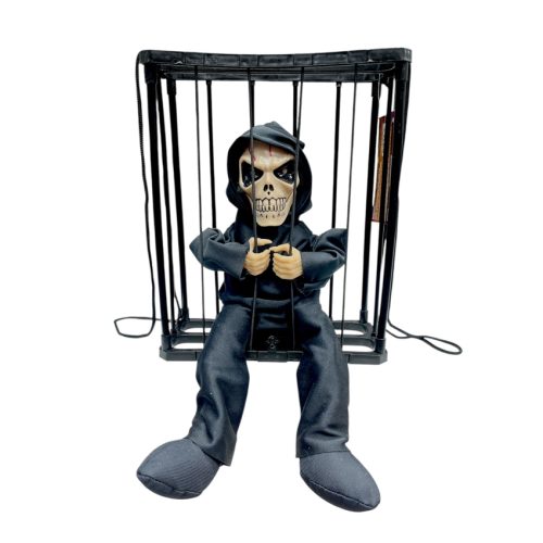 Demonio Encarcelado Para Colgar con Luz Sonido y Movimiento 61x23x16 cm