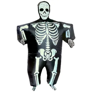 Disfraz Inflable Esqueleto Halloween Adulto