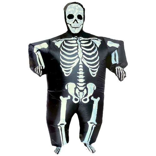 Disfraz Inflable Esqueleto Halloween Adulto