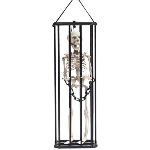 Esqueleto Enjaulado Decorativo 43x15x9,5cm