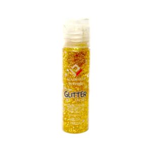 Glitter en Gel Dorado x20Grs