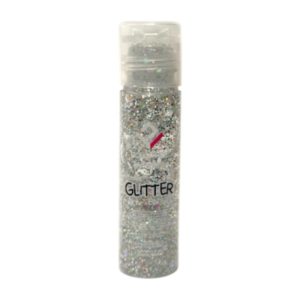 Glitter en Gel Plata x20Grs