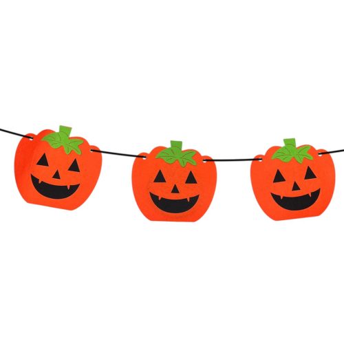 Guirnalda Pañolenci Halloween Calabaza 2,5mts