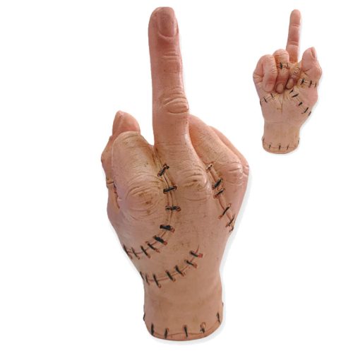 Mano de Silicona con Heridas Fuck You x1 Unidad