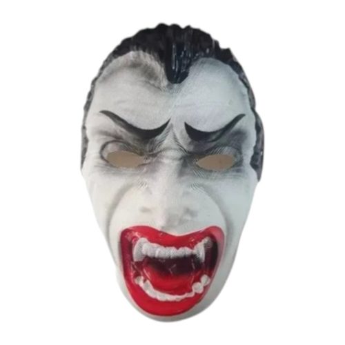Mascara Careta Plástica Dracula x1 Unidad