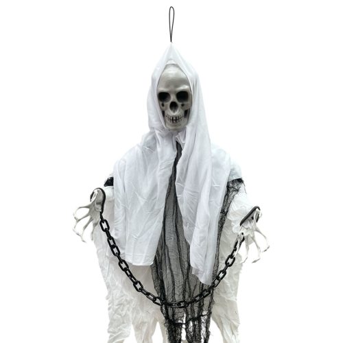 Adorno Muñeco Colgante Esqueleto Halloween Fantasma Encadenado 90cm