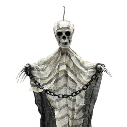 Adorno Muñeco Colgante Esqueleto Halloween Prisionero Encadenado 90cm