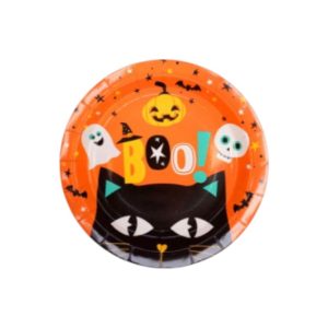 Plato Polipapel Halloween BOO x6u