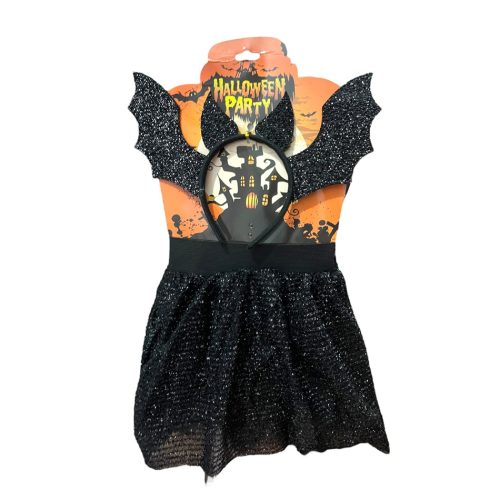 Set 2 Piezas Halloween Vampira Tutu y Vincha