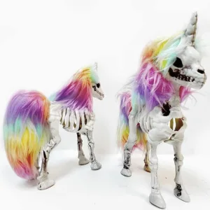 Esqueleto de Unicornio Macabro 21 cm