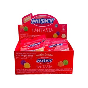 Caja Gomitas Frutales MISKY Fantasia x12u x30g c/u