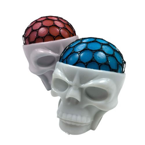 Squishy Calavera Anti Estres Colores Surtidos x1u