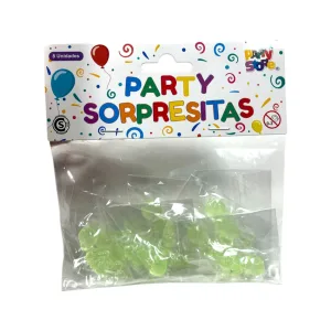 Esqueletos Sticky GLOW x8 Unidades