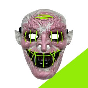 Alternative view of Mascara Luminosa Alien VERDE MANZANA NEON (LED)