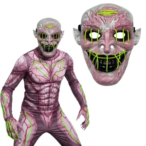 Mascara Luminosa Alien VERDE MANZANA NEON (LED)